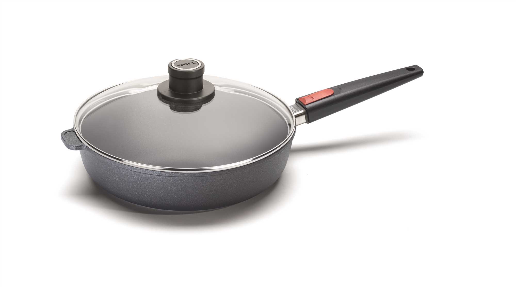Woll Stielpfanne 28cm - 7cm hoch +Deckel Inhalt 3,5l