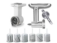 Gemüseschneider Premium 6 Trommeln / Fleischwolf Metall