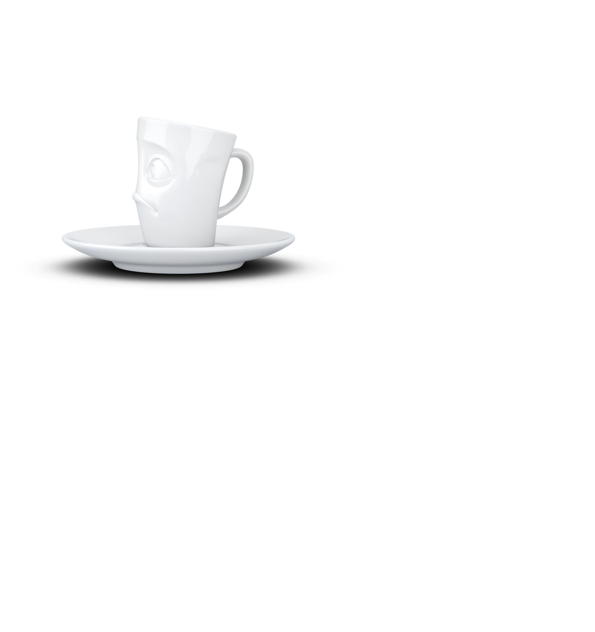 58Products Espresso Mug mit Henkel - verdutzt